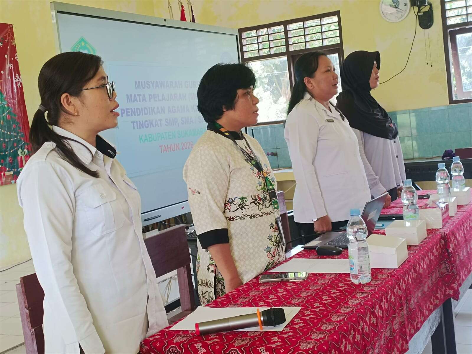 Pertemuan Musyawarah Guru Mata Pelajaran Pendidikan Agama Kristen SMP,SMA dan SMK Se Kabupaten Sukamara tahun 2026